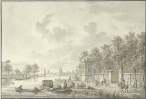Vue sur le Spaarne