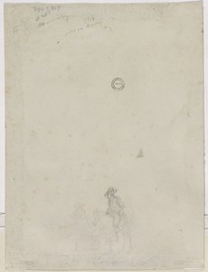 Croquis de paysans à une fontaine - Dirk Langendyk