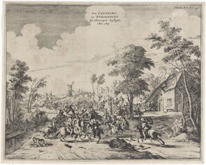 Espagnols sous Don Cantelmo battus à Borgerhout, 1643 - Dirk Stoop