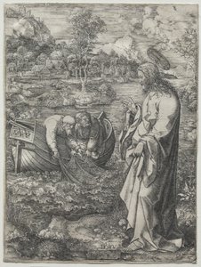 Jésus appelant Saint Pierre et Saint André