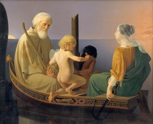 Vieillesse. De la série : Les Quatre Âges de l