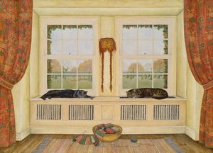 Rôtir sur le radiateur