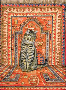 Le chat sur le tapis