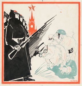 Les nazis arrêtés aux portes du Kremlin par l