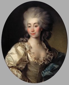 Russe : "Portrait de la comtesse Urszula Mniszech" Portrait de la comtesse Urszula Mniszech