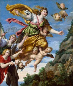 Marie Madeleine montée au ciel, vers 1620