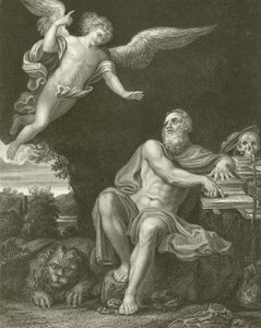 Saint Jérôme avec l