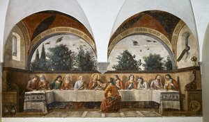 La Cène - Domenico Ghirlandaio