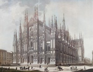 Duomo, ou cathédrale de Milan - Domenico (after) Landini