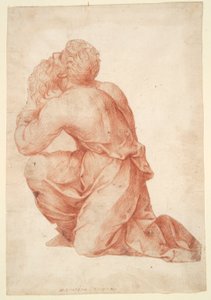 Homme agenouillé - Domenico Beccafumi