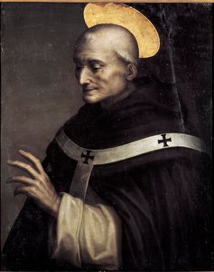 Saint Antoine bénissant - Domenico Beccafumi