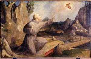 Saint François recevant les stigmates - Domenico Beccafumi