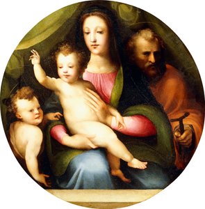 La Sainte Famille avec l