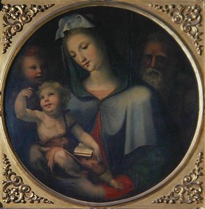 La Sainte Famille avec le jeune Saint Jean-Baptiste, c.1518 - Domenico Beccafumi