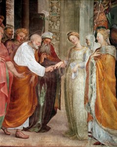 Les Noces de la Vierge (détail)