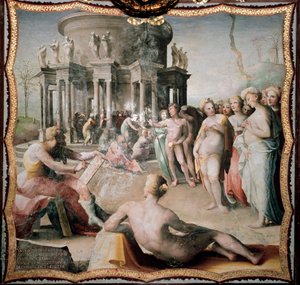 Zeuxis peignant le portrait d