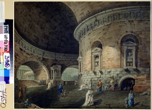 Scénographie pour une pièce de théâtre - Domenico Corsini