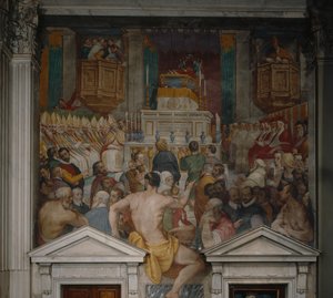Les Funérailles de Saint Antonin, 1589 - Domenico Cresti