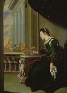 Artémise pleurant Mausole - Domenico Fetti or Feti