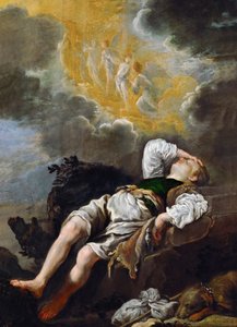 Baroque : Le songe de Jacob par Domenico Fetti, vers 1619. Musée d