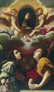 Anges volants et adorants, 1613-4 - Domenico Fetti or Feti