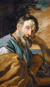 Baroque : Repentir de Saint Pierre par Domenico Fetti, vers 1613. Musée d
