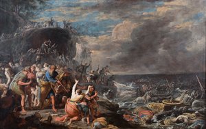 Les Israélites traversant la Mer Rouge, Milieu du 17ème siècle