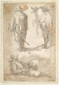 Études figuratives de soldats