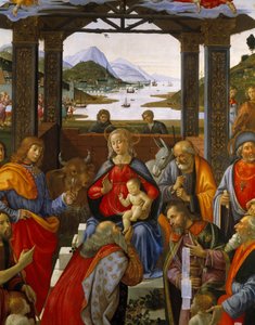 Adoration des Mages - Domenico Ghirlandaio