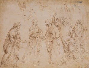 Mariage de la Vierge - Domenico Ghirlandaio