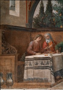La Cène (détail) - Domenico Ghirlandaio