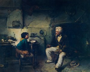Le chasseur - Domenico Induno