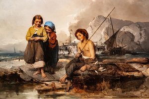 Jeunes pêcheurs