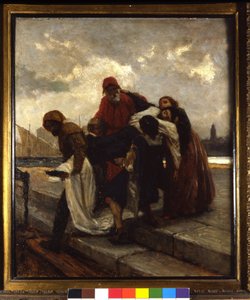 I Due Foscari, peinture de Domenico Morelli (1826-1901) - Domenico Morelli