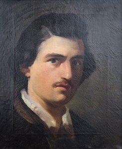 Autoportrait à presque vingt ans - Domenico Morelli