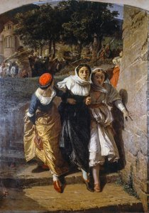 Vêpres siciliennes - Domenico Morelli