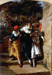 Vêpres siciliennes - Domenico Morelli