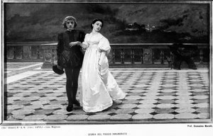 Le Page amoureux - Domenico Morelli