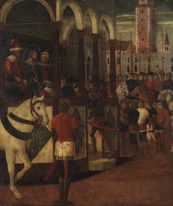 Roi donnant une audience, 1475-1500