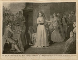 Le procès de Marie-Antoinette, reine de France, 14 octobre 1793