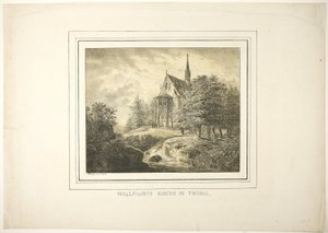 Église du pèlerinage au Tyrol