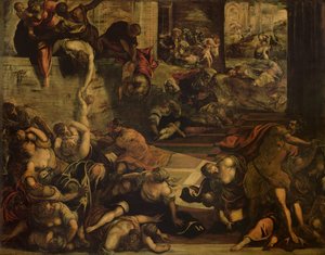 Le massacre des innocents - Domenico Robusti (attr.) Tintoretto
