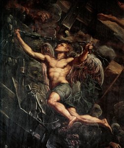 La descente de Jésus-Christ aux limbes (détail d