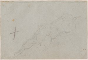 Un nu féminin [verso] - Domenico Tintoretto