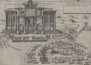 Entrée de Henri III, roi de France et de Pologne, à Venise, 1574 - Domenico Zenoi
