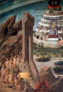 Dante Alighieri et sa comédie - Domenico di Michelino
