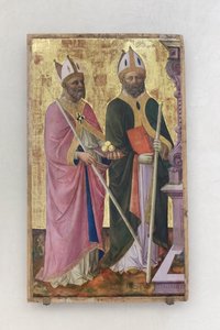 Saints Nicolas et Just, partie du retable - Domenico di Michelino