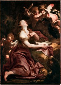 Sainte Marie-Madeleine Peinture de Domenico Piola, Gênes, Musei di Strada Nuova