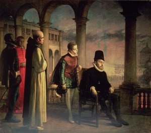 Philippe II (1527-98) déclarant sa foi - Domingo Valdivieso