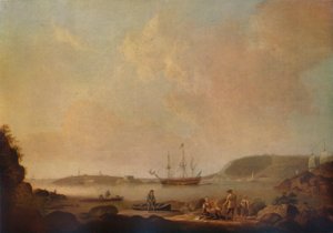 Île de Drake, Plymouth, 1773 - Dominic Serres